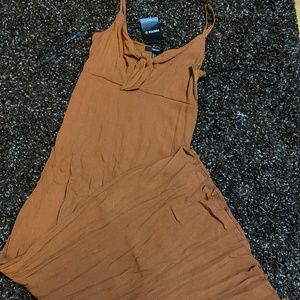 NEW Forever 21 Rust Maxi Dress